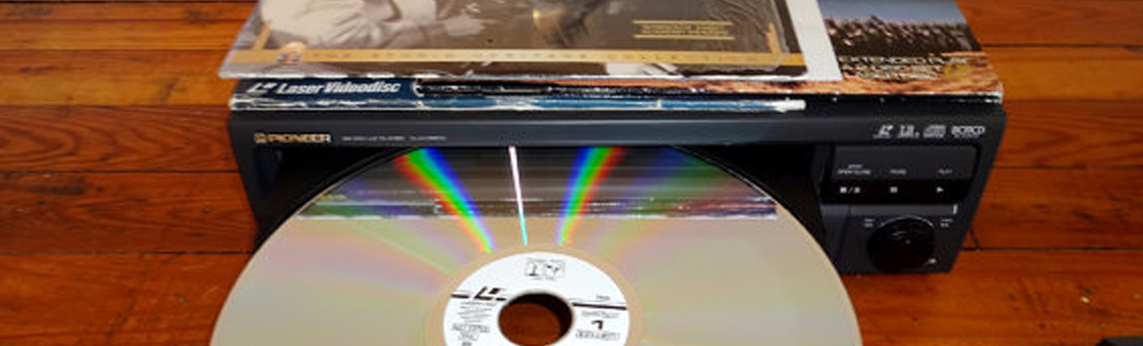 Laser Disc Conversions to Digital File or DVD in Oxfordshire UK